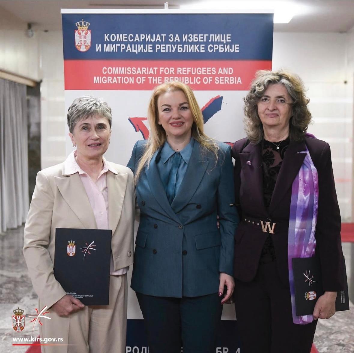 Sastanak komesarke za izbeglice i migracije Republike Srbije Nataše Stanisavljević sa poverenicima za izbeglice i migracije