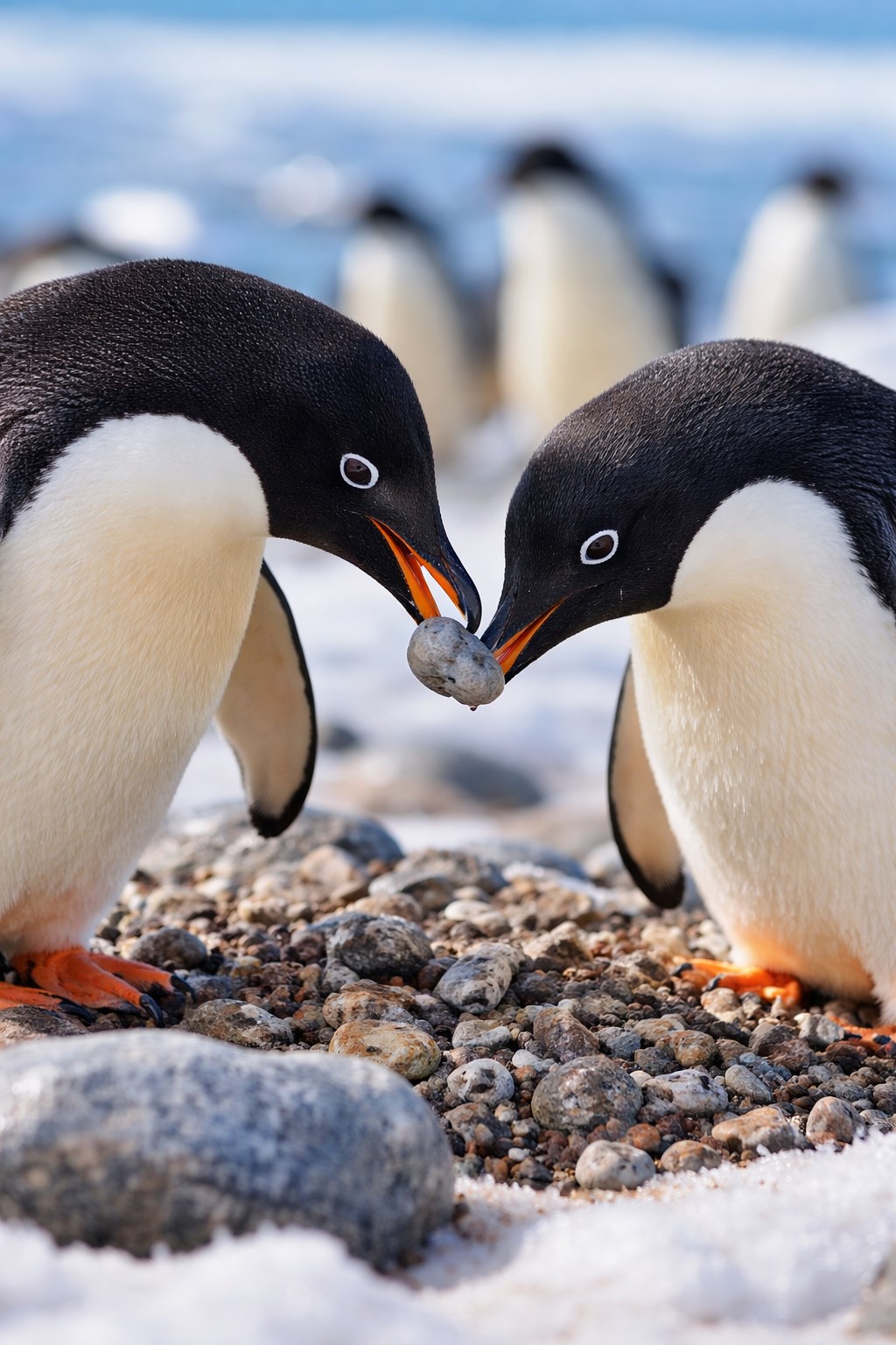 Romantika u životinjskom svetu: Pingvini se „prose“ kamenčićima