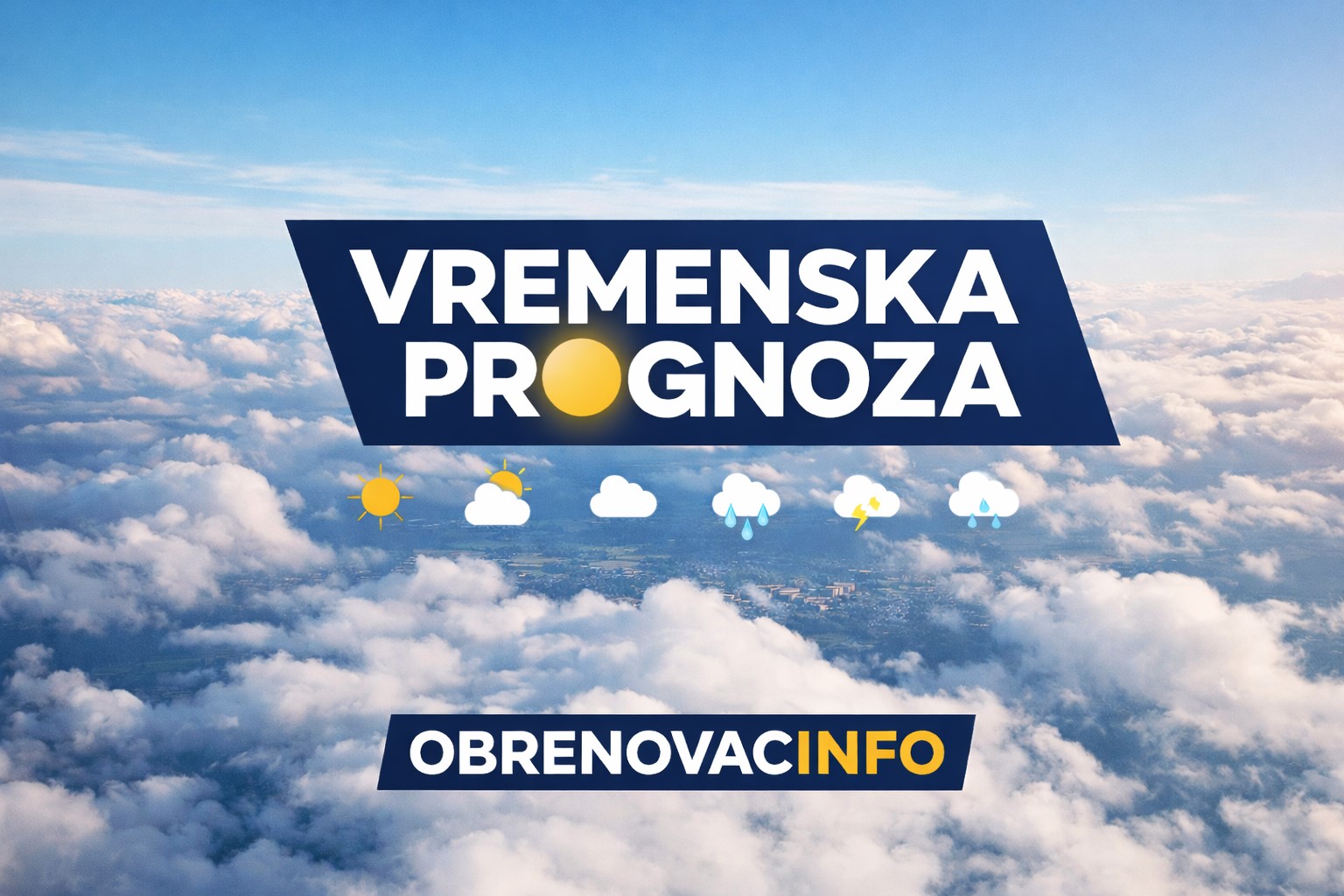 Obrenovac danas pod oblacima – evo da li nas ipak očekuje iznenađenje!