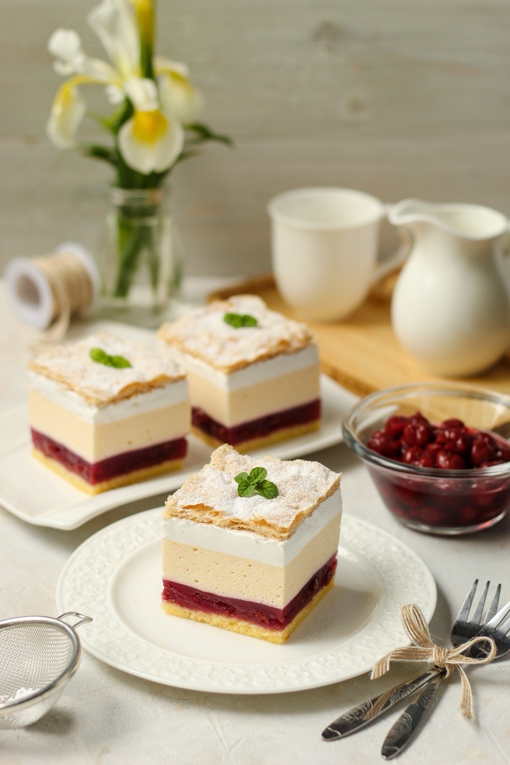 Francuska krempita sa višnjama